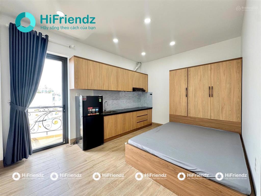 Căn hộ ban công siêu đẹp full nội thất  bếp siêu rộng có hút mùi  ngay cv phú lâm giáp q5