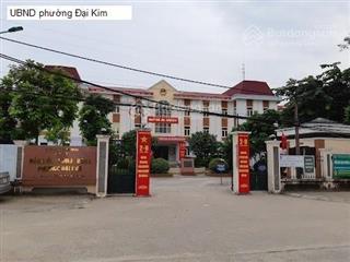 Bán nhà riêng sổ đỏ chính chủ gần ubnd phường đại kim (cũ), nay là ubnd phường định công.