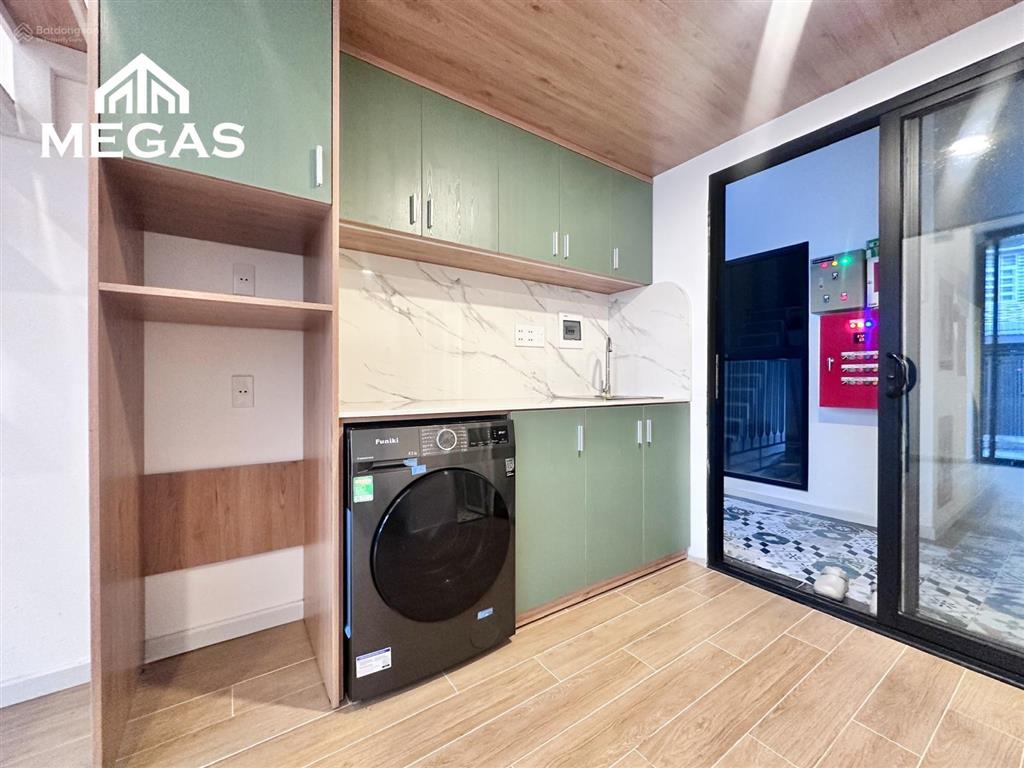 Siêu căn hộ duplex  gác cao 2m  full nội thất  ban công  mới 100% ngay công viên làng hoa