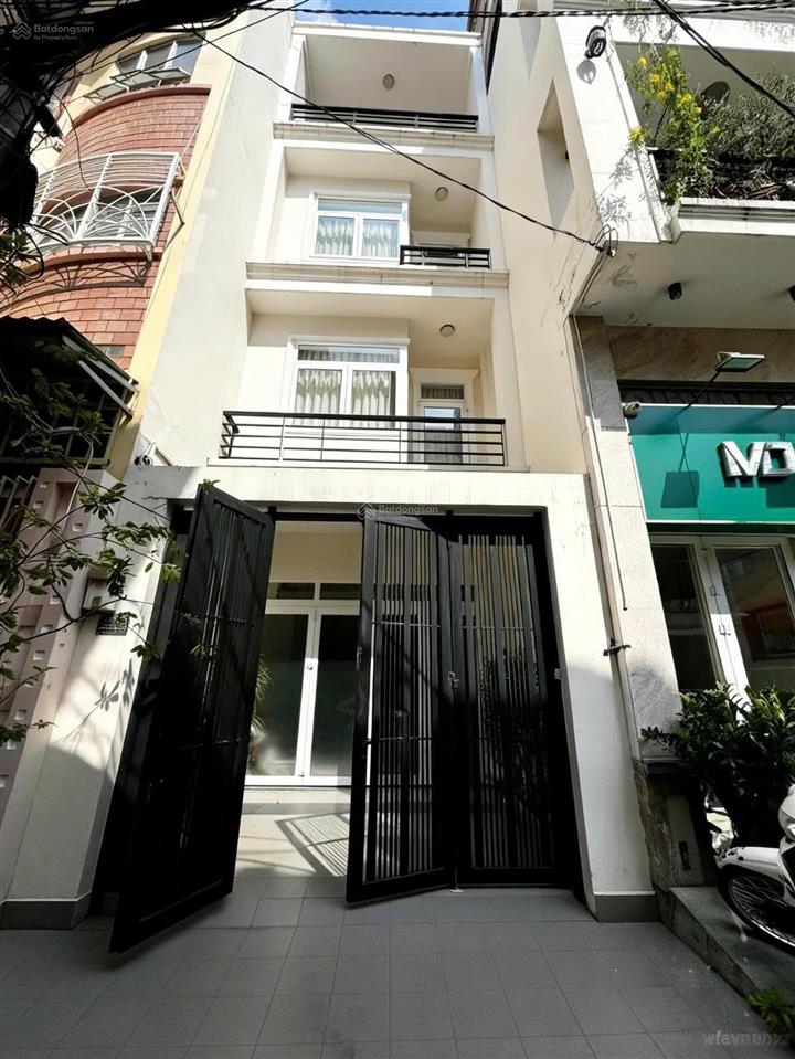 Cho thuê nhà mới xây  thành thái, quận 10  4x20m  3lầu