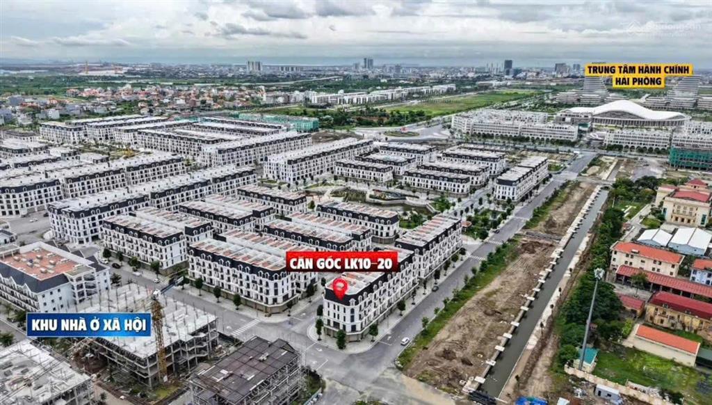 Bán căn góc 3 mặt tiền hoàng huy green river  90m2 ngang 6m  trục 26m  cắt lỗ 6,8 tỷ