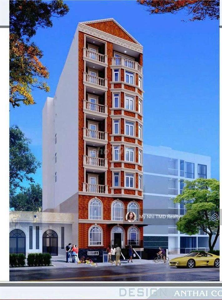 Cho thuê tòa nhà mặt tiền nguyễn duy trinh gần chợ sông giồng, 9x22m, 7 tầng, có pccc