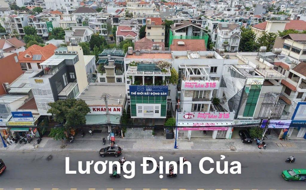 Bán nhà mặt tiền 280a lương định của, hầm + 4 tầng, 74,9 tỷ còn thương lượng