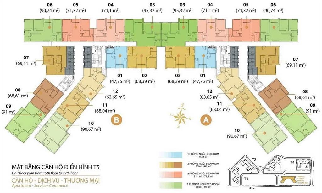 Bán masteri thảo điền 2pn tháp t5, nội thất siêu đẹp, view sông
