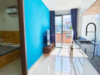 Cho thuê căn hộ 1pn 40m2 ban công full nội thất, có giặt riêng | thang máy, bờ kè trường sa q3