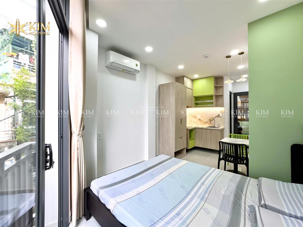Khai trương! căn hộ studio 25m2 ban công full nội thất mới tại đường tô hiến thành | quận 10