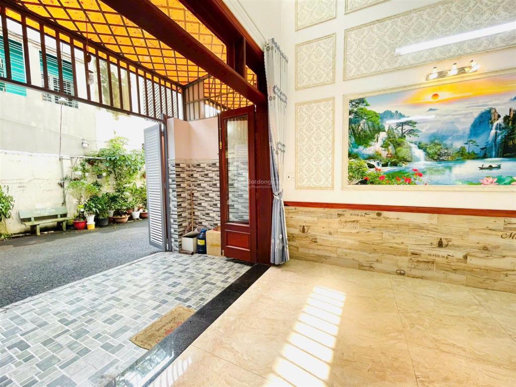 Bán nhà hẻm 6m thống nhất, p.16 gò vấp 4x16m 1 trệt 1 lửng 3 tầng giá 9.8 tỷ tl khu hoa sữa