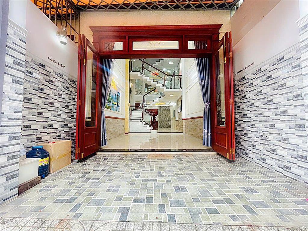 Bán nhà hẻm 6m thống nhất, p.16 gò vấp 4x16m 1 trệt 1 lửng 3 tầng giá 9.8 tỷ tl khu hoa sữa