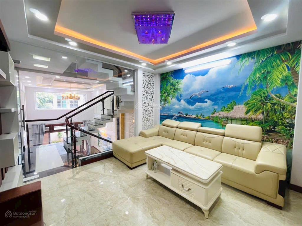 Bán nhà hẻm 6m thống nhất, p.16 gò vấp 4x16m 1 trệt 1 lửng 3 tầng giá 9.8 tỷ tl khu hoa sữa