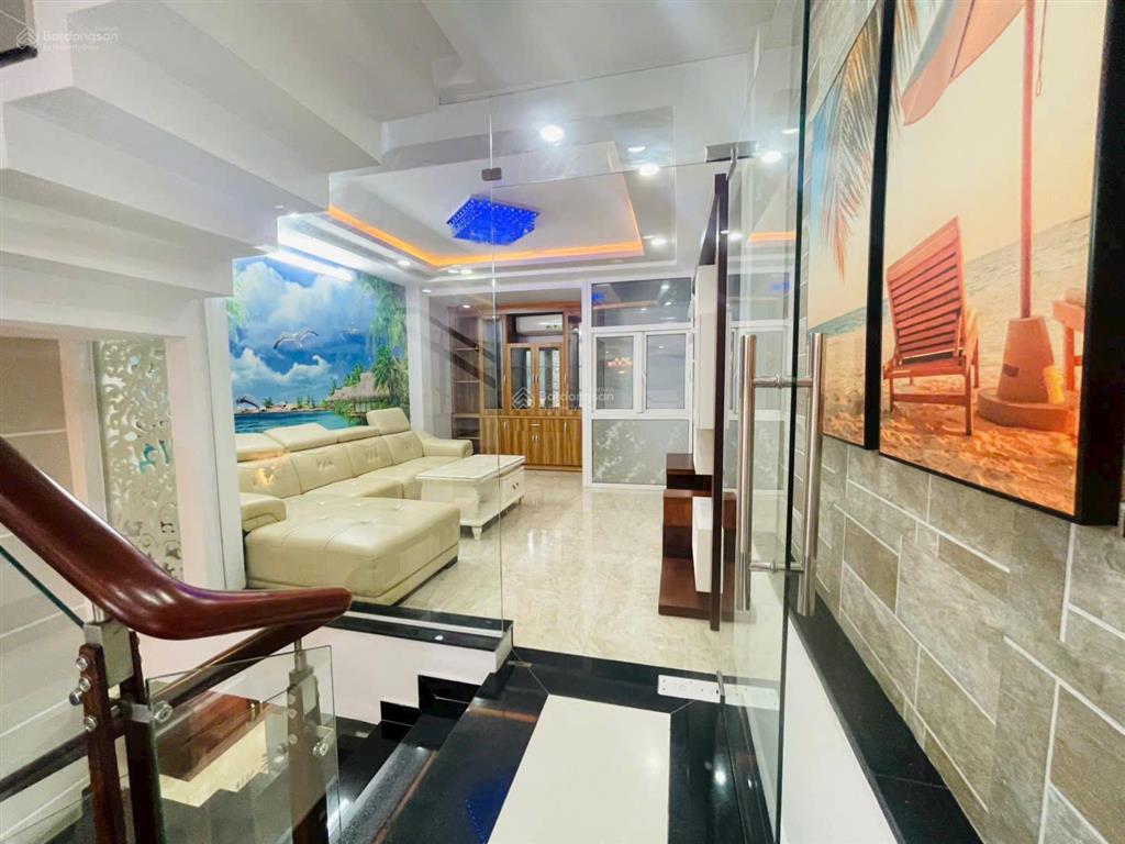 Bán nhà hẻm 6m thống nhất, p.16 gò vấp 4x16m 1 trệt 1 lửng 3 tầng giá 9.8 tỷ tl khu hoa sữa