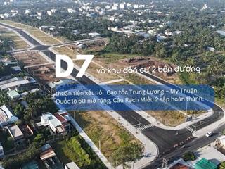 Bán đất nền dự án tại d7, trung an, mỹ tho, 3,9 tỷ, 100m2