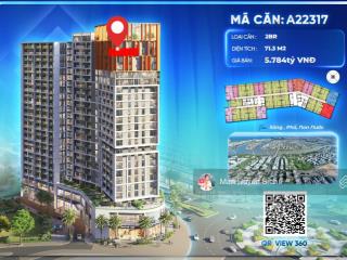 Căn 2pn tầng cao đẳng cấp nhất toà a2, view biển, thành phố trong tầm mắt. full chiết khấu bán hàng