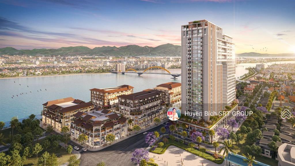 Cho thuê shop khối đế ponte mặt tiền trần hưng đạo  ngay đầu rồng phun lửa. vị trí trung tâm đn.