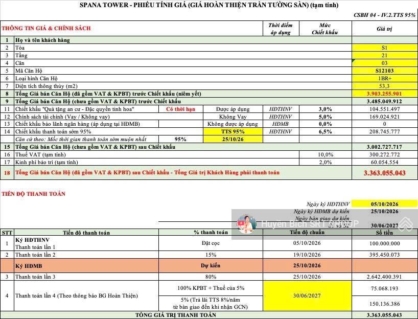 Căn hộ view sông, tầng cao, siêu hiếm. giá của cđt. thanh toán đến 38 tháng. nh hỗ trợ 70% 2 năm.