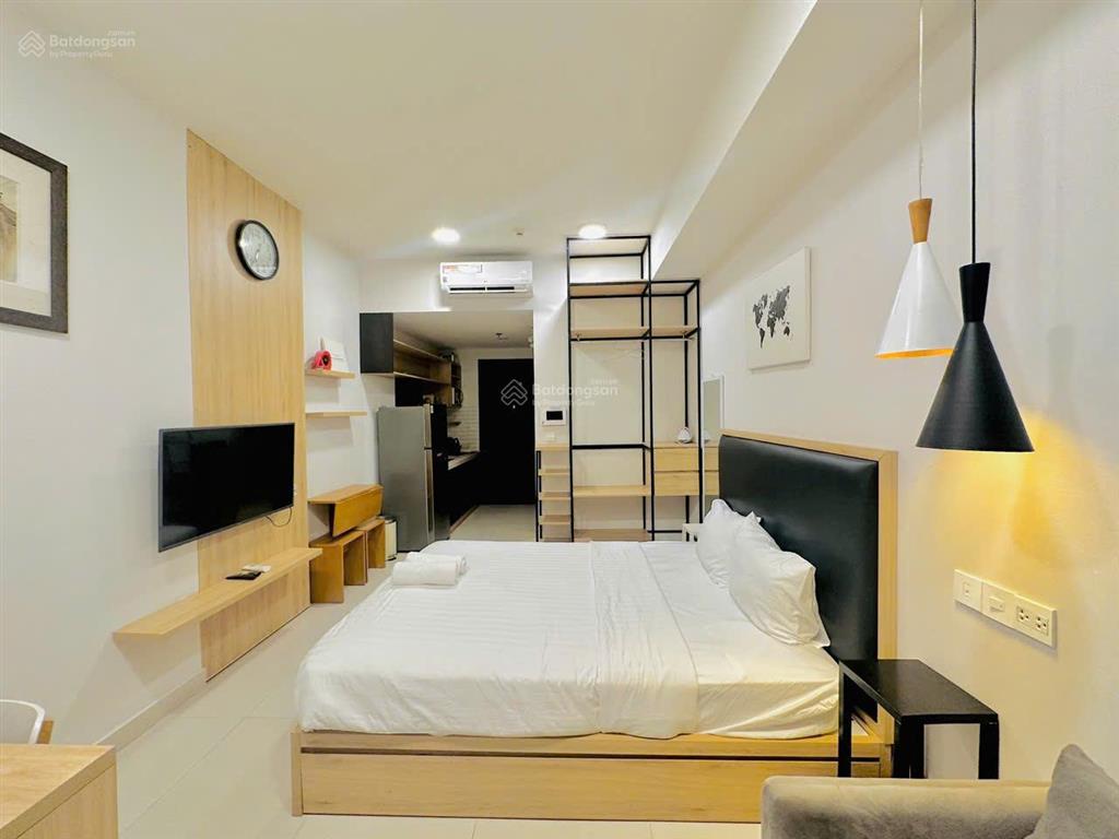 Cho thuê căn hộ rivergate quận 4  studio 27m² full nội thất cao cấp, giá 11 tr/tháng