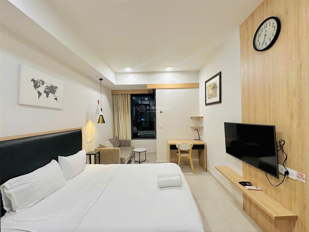 Cho thuê căn hộ rivergate quận 4  studio 27m² full nội thất cao cấp, giá 11 tr/tháng