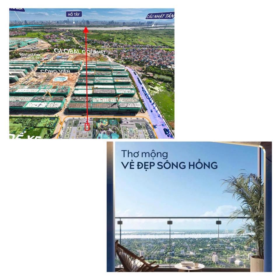 Chính chủ bán căn studio view sông hồng, hồ tây, tòa b1 cổ loa