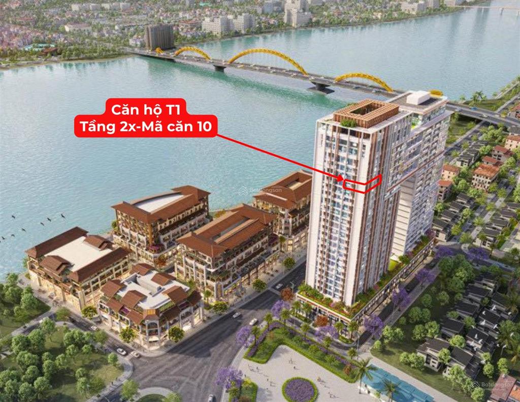 Chính chủ bán căn góc dual key dt 92,2m2 view biển mỹ khê, sông hàn, pháo hoa, tttp  giá 7.9xx tỷ