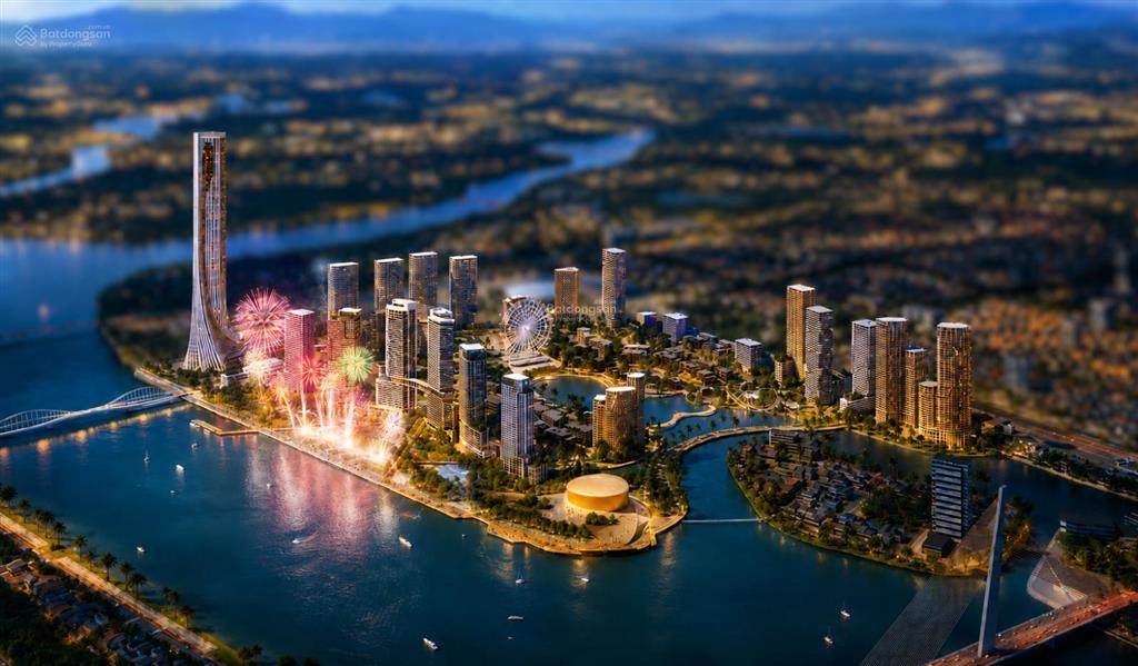 Hàng hot 2026! căn hộ 1pn tầng cao view trực diện sông hàn, pháo hoa downtown, tòa tháp 69 tầng