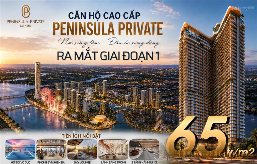 Hàng hot 2026! căn hộ 1pn tầng cao view trực diện sông hàn, pháo hoa downtown, tòa tháp 69 tầng