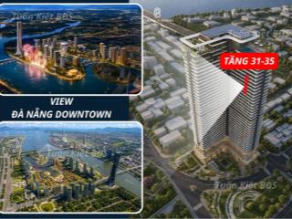 Cực phẩm!! hiếm có căn studio tầng cao view đà nẵng downtown của dự án peninsula private!