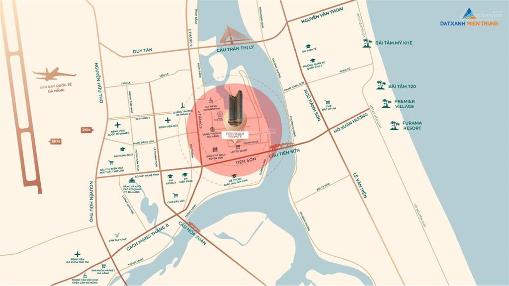 Cực phẩm!! hiếm có căn studio tầng cao view đà nẵng downtown của dự án peninsula private!