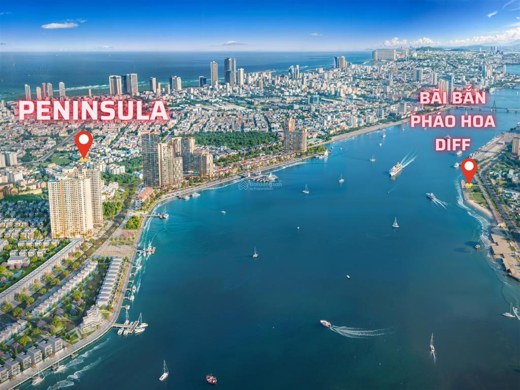 Cực hiếm  căn hộ cao cấp 2 phòng ngủ view sông hàn + bến du thuyền giá siêu tốt!!