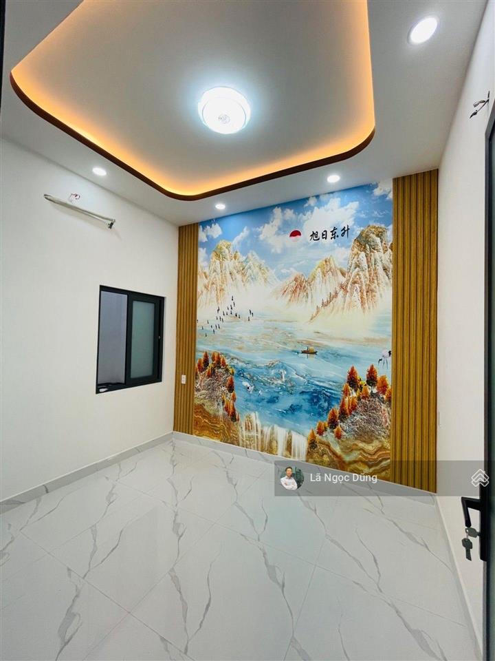 Bán nhà 2 tầng, 4x19, hẻm 4m thôg thóag, ngay trục đường lê văn quới miếu gò xoài, nhỉnh 5 tỷ (tl)