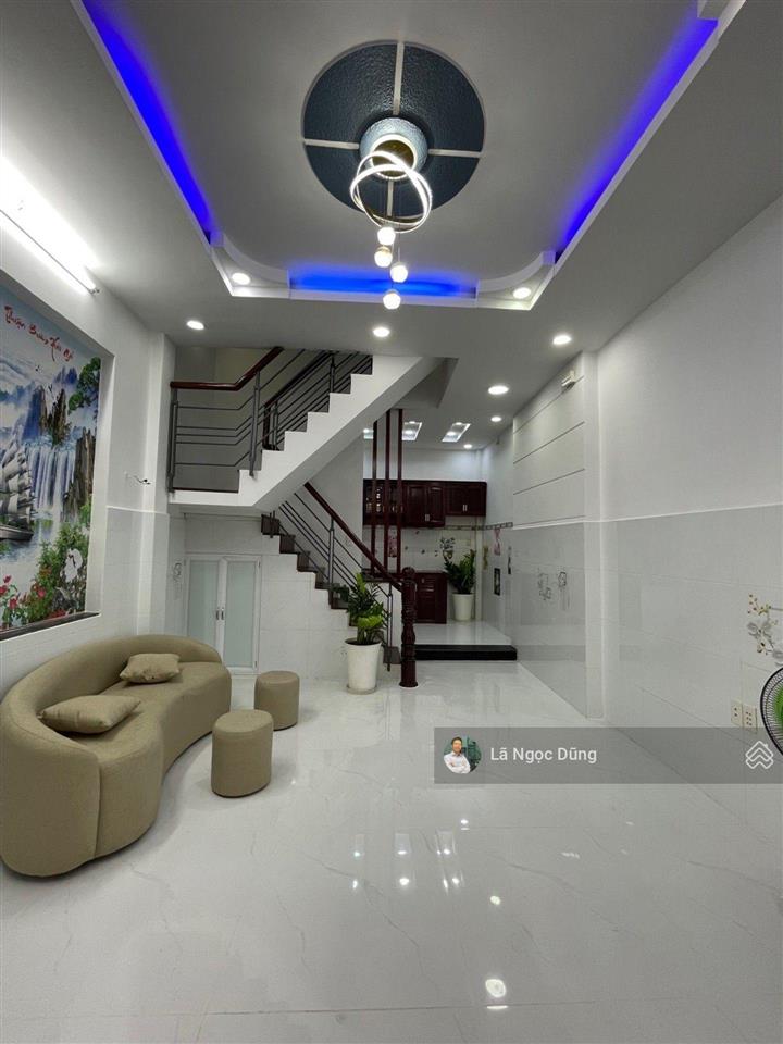 Nhà 3 tầng, 96m2 dtsd, hxt 6m thông cách 5m, gần miếu gò xoài, bình long, giá nhỉnh 3 tỷ (tl)
