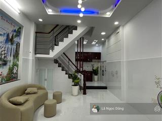 Nhà 3 tầng, 96m2 dtsd, hxt 6m thông cách 5m, gần miếu gò xoài, bình long, giá nhỉnh 3 tỷ (tl)
