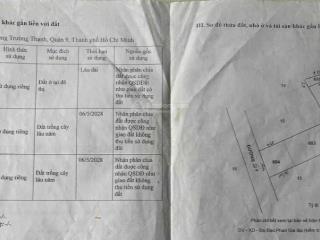 Chính chủ bán đất tại lò lu, trường thạnh, quận 9, hcm với giá cực chất 26 tỷ, 520m2 thổ cư 400m2