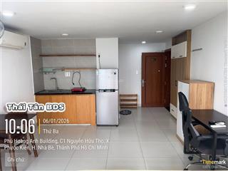 Cho thuê 1 phòng 1pn, 6 triệu, 25m2 trong chung cư phú hoàng anh, nhà bè, hcm