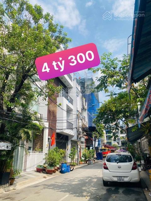 4.3tỷ  mt đường 14m, vỉa hè 1.5m  5 tầng  4 pn  sơn lại nhẹ cho thuê 15tr/th