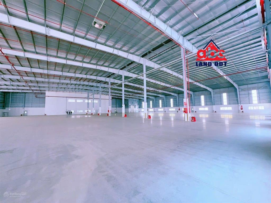 Cho thuê xưởng hơn 6000m2 chuẩn quốc tế hạng a mới 100% trong kcn hố nai biên hoà