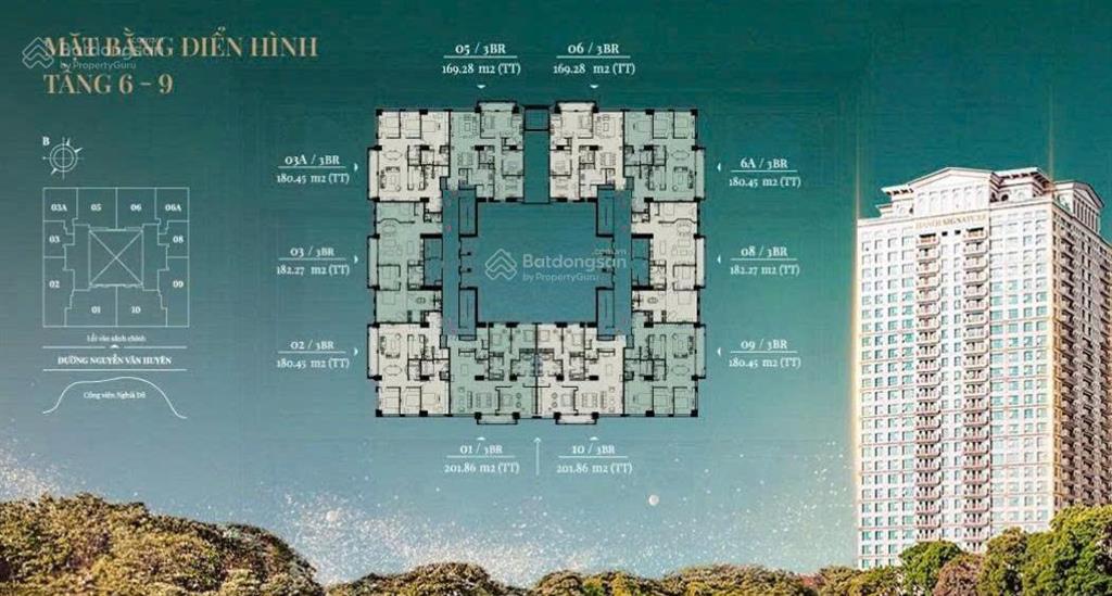 Giá sốc! sở hữu căn hộ siêu sang 3pn, 180m2, dự án hà nội signature  nguyễn văn huyên chỉ 28,6 tỷ