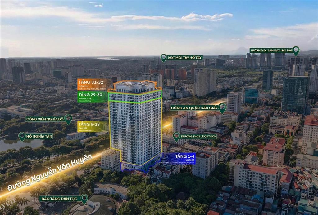 Sở hữu ngay biệt thự tầng trung  180m2, view hồ tuyệt đẹp  hanoi signature  giá siêu tốt!
