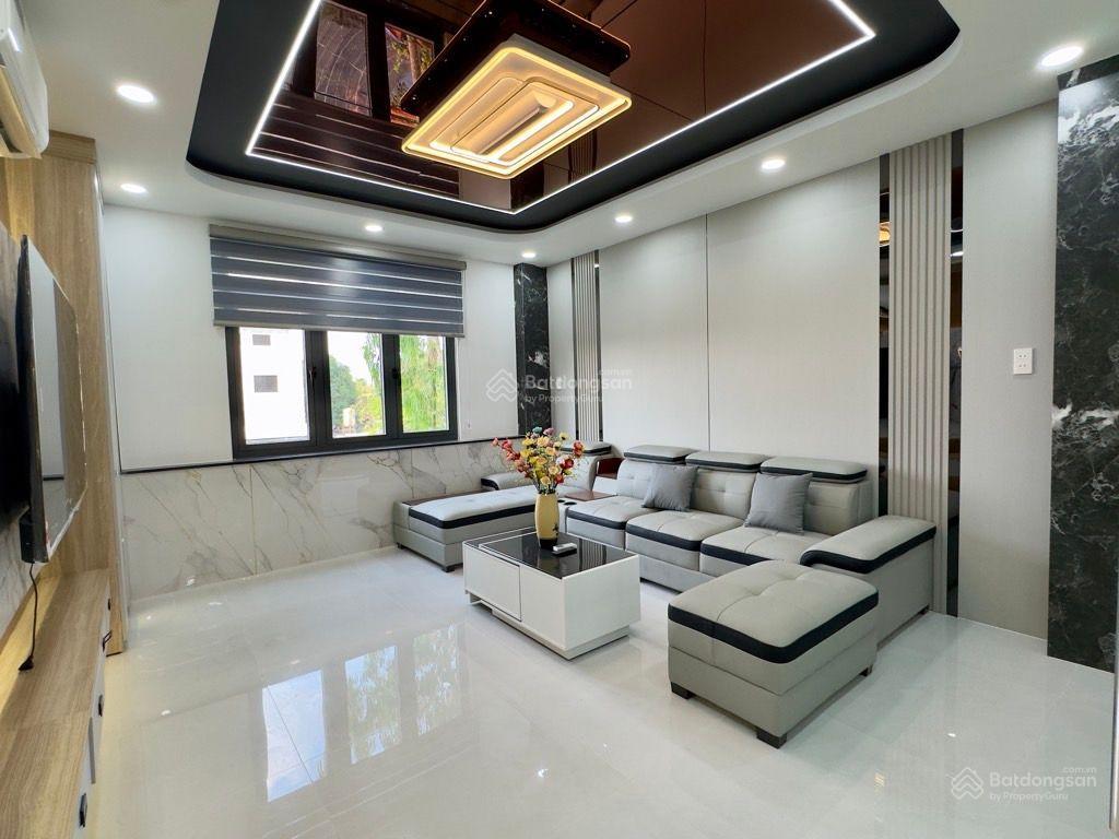 Bán nhà thạnh xuân 25, q12  hẻm nhựa 7m xe tải tránh  5 tầng full nội thất  giá 6,45 tỷ