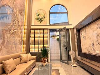 Bán nhà mới 5 tầng dọn vào ở ngay full nội thất đường tl19, phường thạnh lộc,q12, 54m²(4x14).hẻm 7m