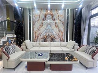 Giá tốt nhất khu tx24,phường thạnh xuân q12.nhà mới 4 tầng 102m² full nội thất hẻm 6m,ở ngay