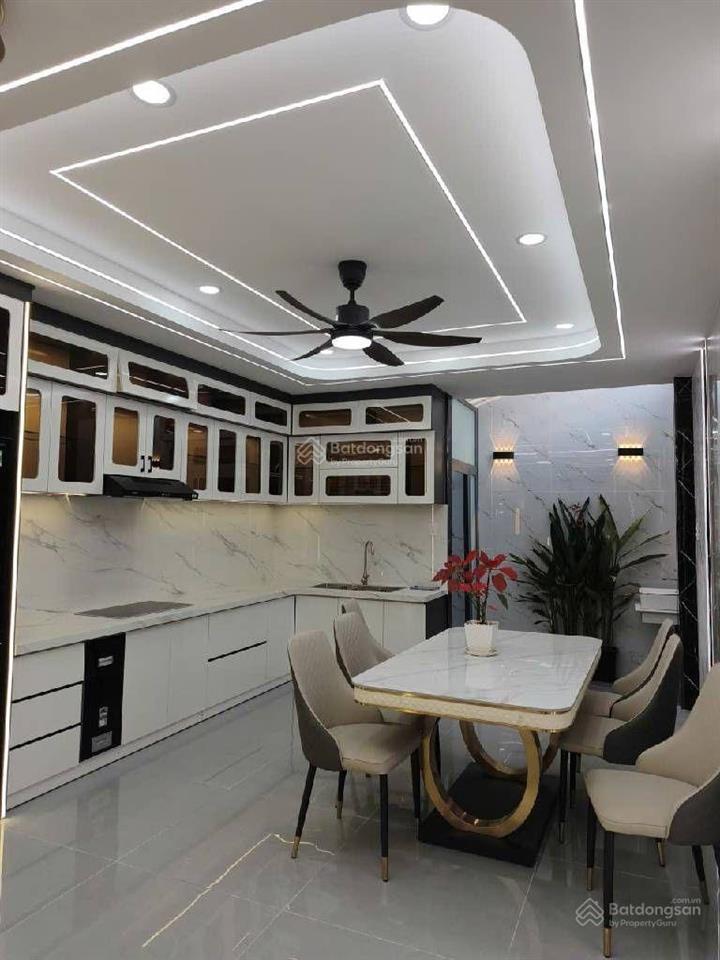 Bán nhà 4 tầng mới ở ngay full nội thất đường tl27, phường thạnh lộc, q12,62m(4x15,5). hẻm ôtô.