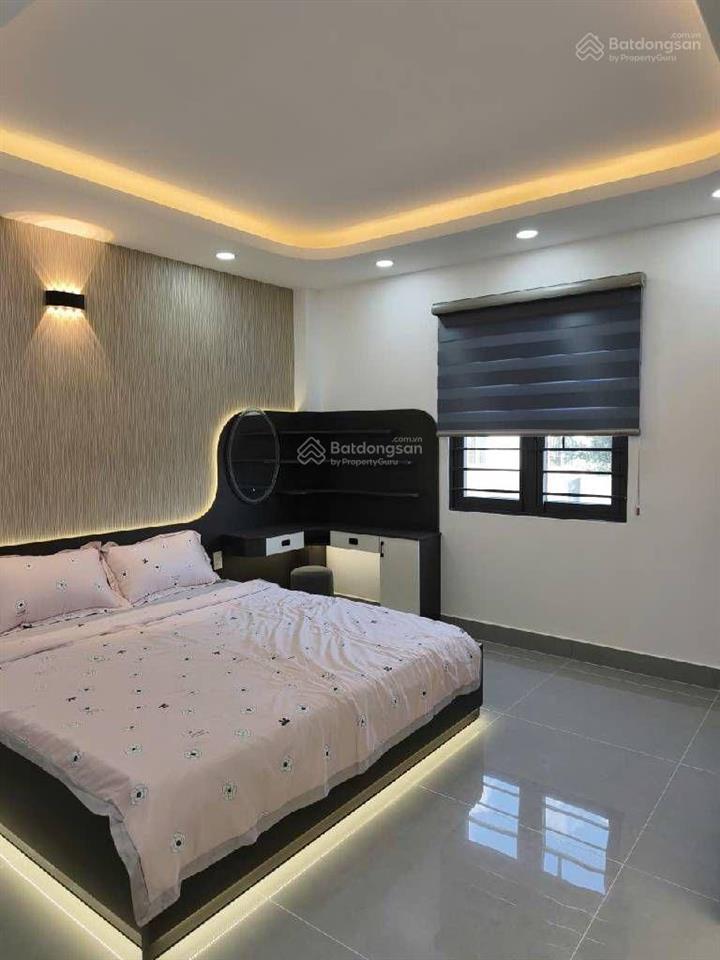 Bán nhà 4 tầng mới ở ngay full nội thất đường tl27, phường thạnh lộc, q12,62m(4x15,5). hẻm ôtô.