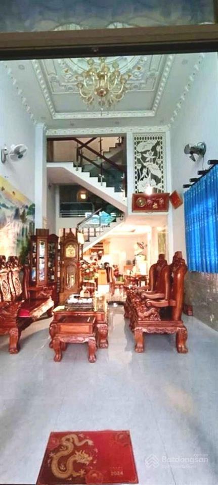 Bán nhà 4 tầng hai mặt hẻm đường tx25, phường thạnh xuân, q12,dt 79,1m(4,3x19). hẻm 5m