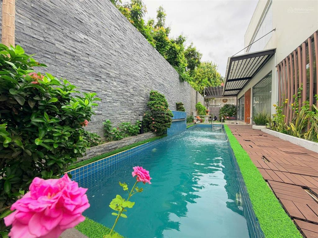 Biệt thự nghỉ dưỡng giữa trung tâm mỹ tho hàng hiếm ngang 10x59m