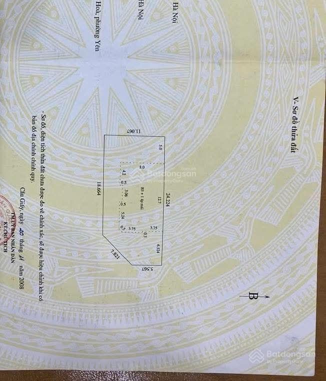 Biệt thự đơn lập kđtm yên hòa 253m  4t lô góc 2 mặt tiền, vỉa hè rộng, gần cv cầu giấy  125 tỷ