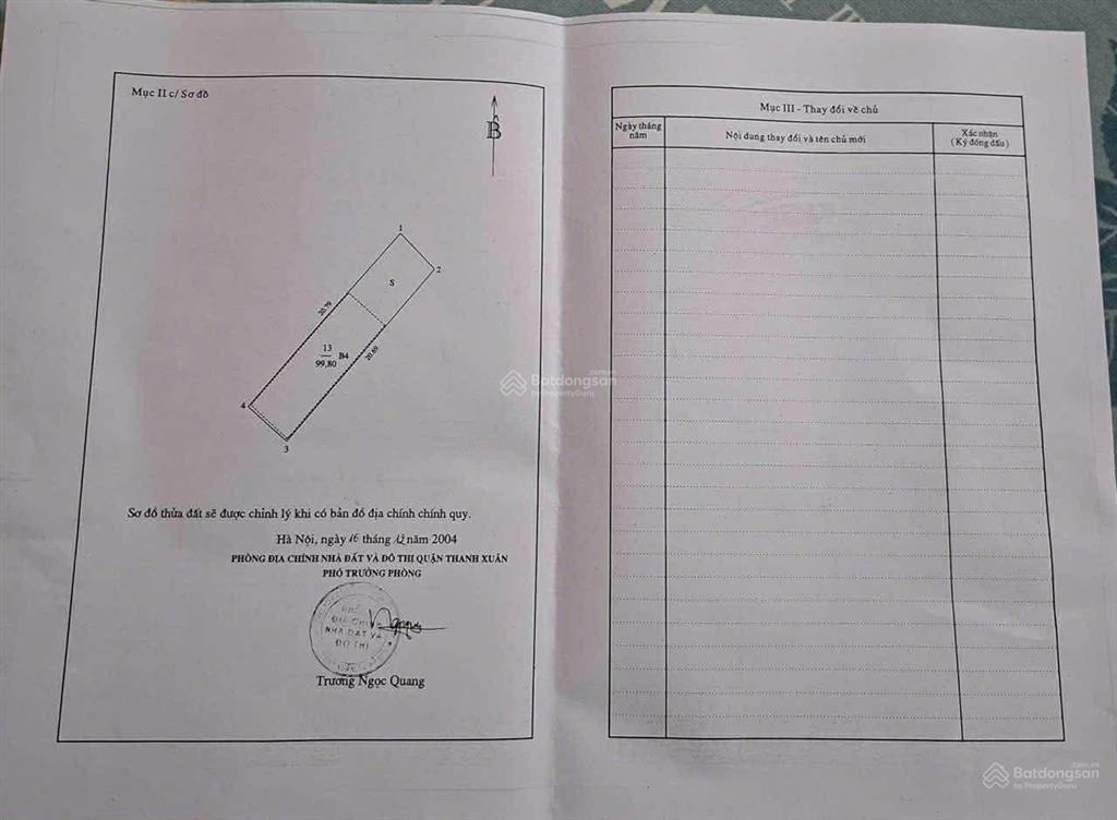 Phân lô 100m  4t  mt 5m  ngõ 11 khuất duy tiến  vỉa hè  ô tô tránh kinh doanh lô góc...