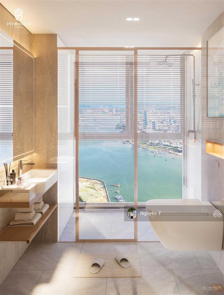 Căn hộ 3b diện tích 109m2 view panorama vịnh đà nẵng và 2 mặt sông hàn