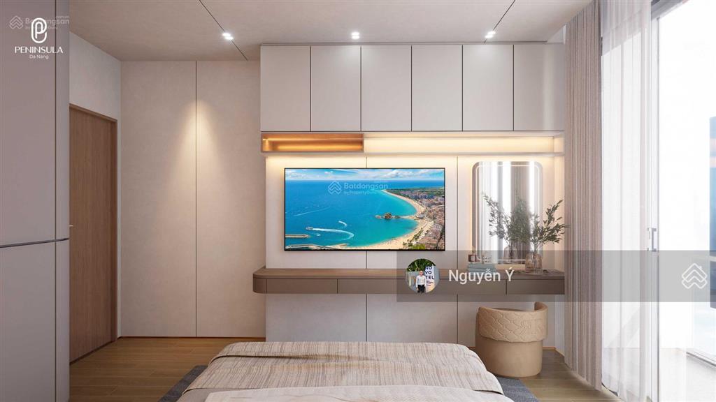 Căn góc 2 phòng ngủ diện tích 95.5m2 view panorama biển và toàn cảnh sông hàn