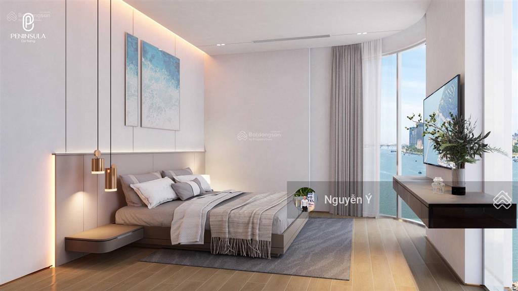 Căn góc 2 phòng ngủ diện tích 95.5m2 view panorama biển và toàn cảnh sông hàn