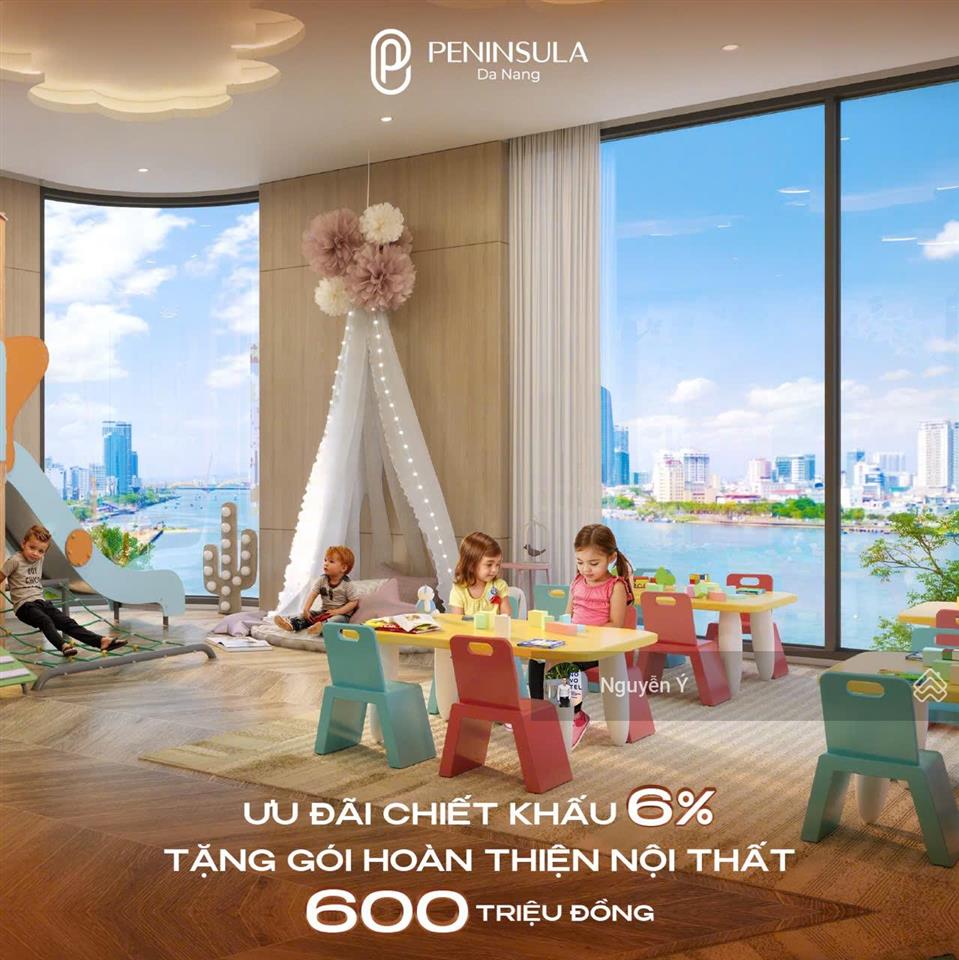 Bán căn hộ đế tòa peninsula căn góc 2 tầng 2 mặt tiền, 273.5m², sơn trà, đà nẵng