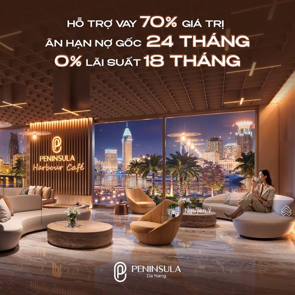 Bán căn hộ đế tòa peninsula căn góc 2 tầng 2 mặt tiền, 273.5m², sơn trà, đà nẵng